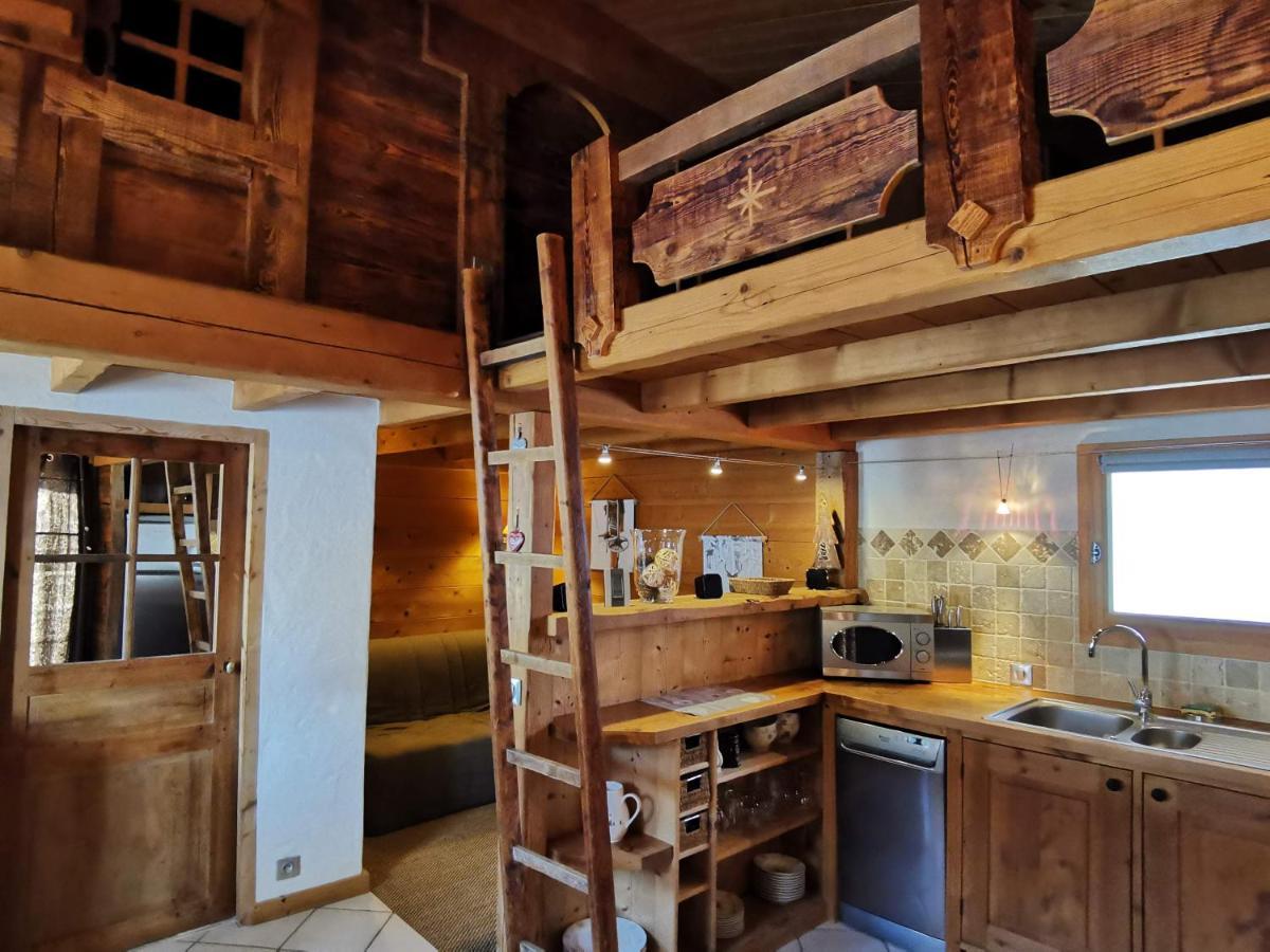 Petit Chalet Individuel De Caractere Megève Exteriör bild