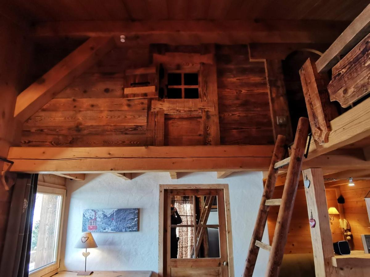 Petit Chalet Individuel De Caractere Megève Exteriör bild